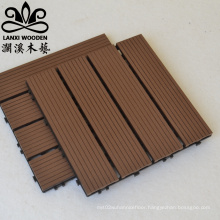 Wood Plastic Decking Flooring Tile outside home garden decorative Decking